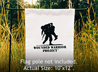 Wounded Warrior Project Garden Flag